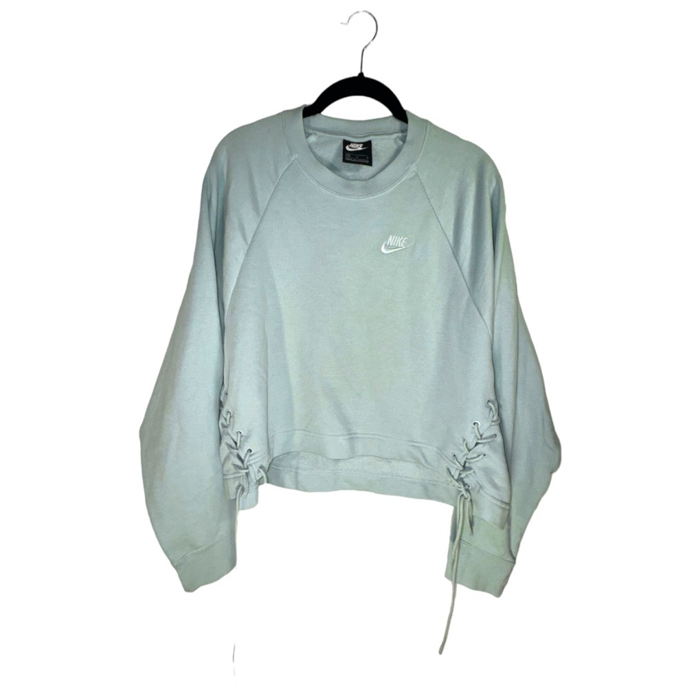 Nike Essential Lace Up Cropped Sweatshirt Size M